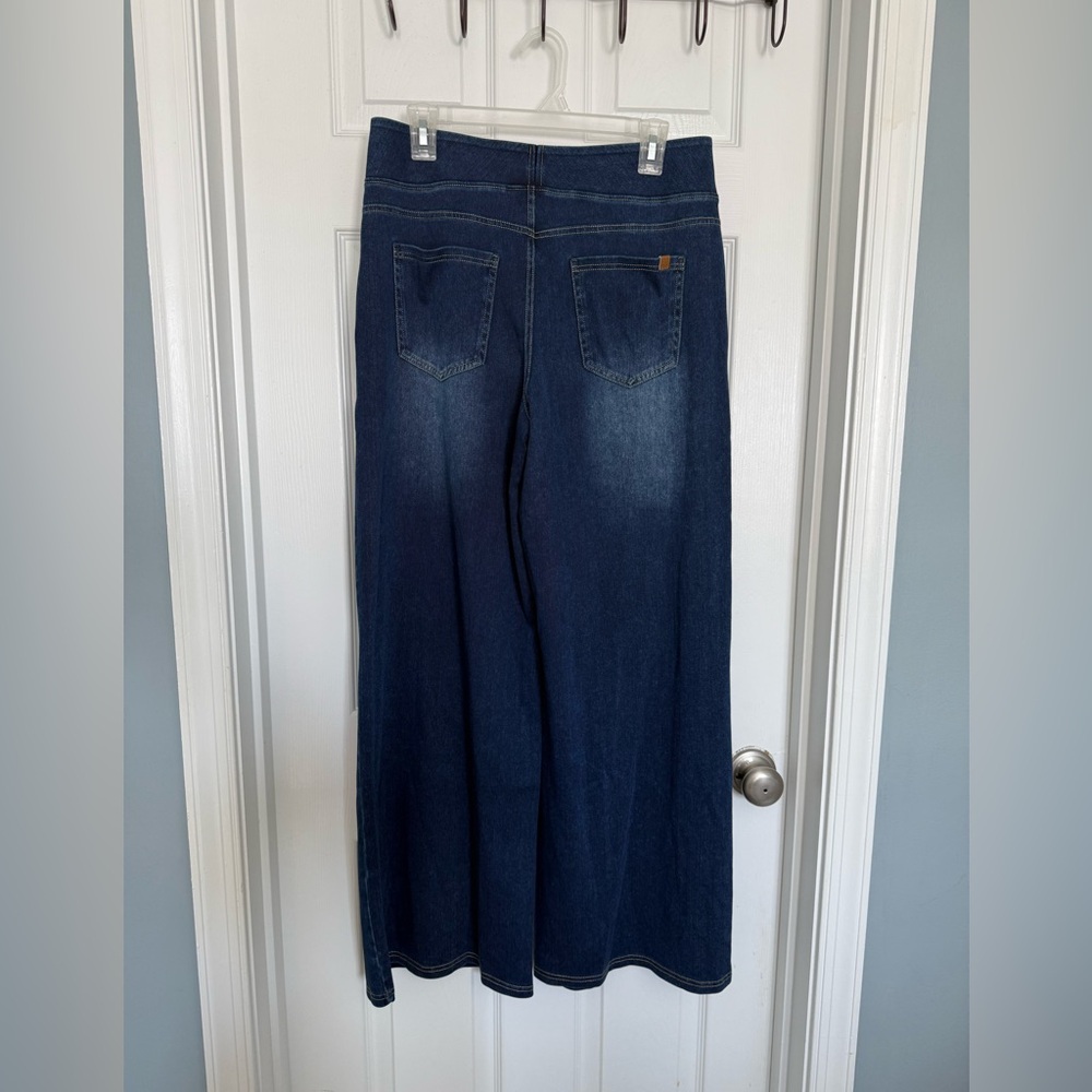 HALARA Dark Blue Flare Jeans - Picture 3 of 3